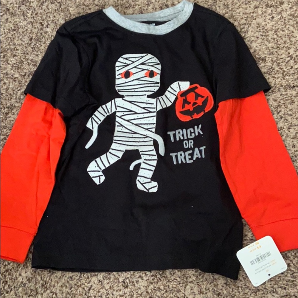 Gymboree - Halloween Mummy - Long Sleeve Tee